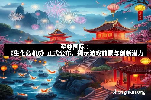 至尊国际：《生化危机6》正式公布，揭示游戏前景与创新潜力